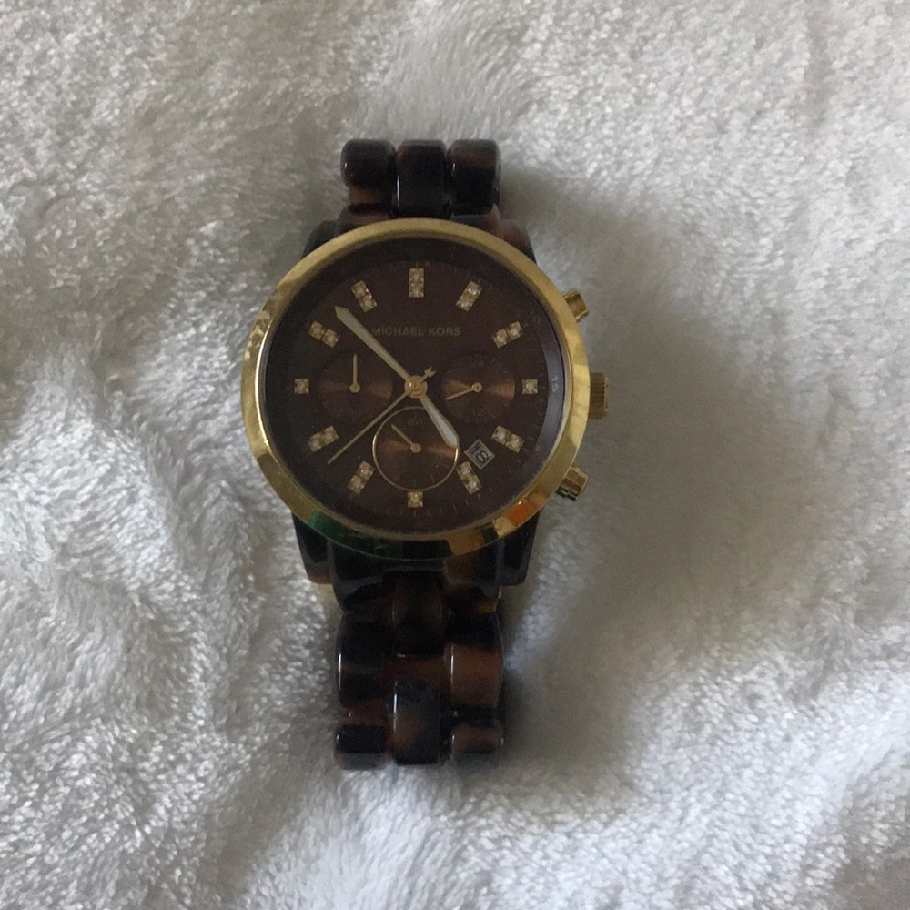 Michael Kors Tortoise Watch